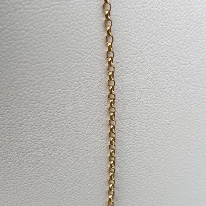 Fine Belcher Chain in 9ct Gold, 18 inch length - Gems Afire - Vintage ...