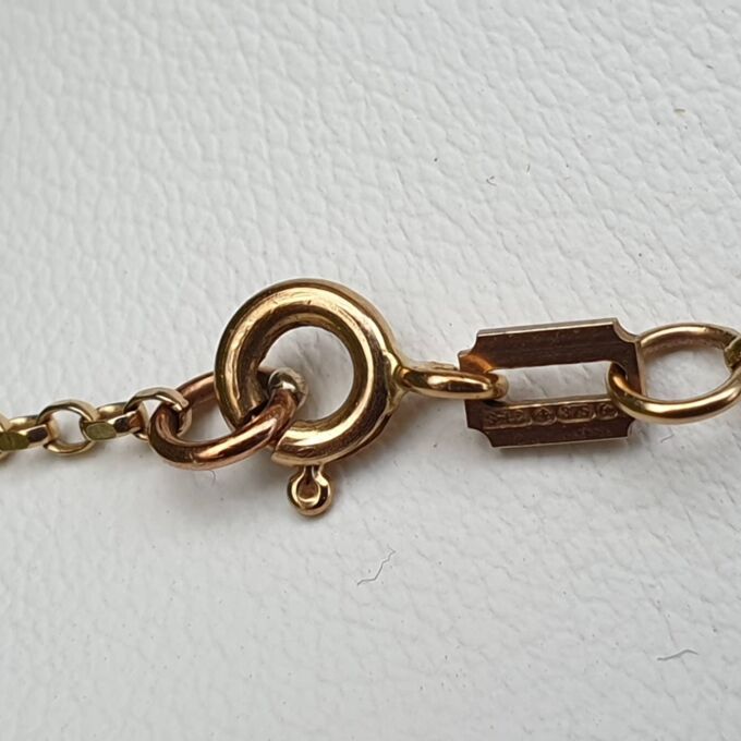 Fine Belcher Chain in 9ct Gold, 18 inch length - Gems Afire - Vintage ...
